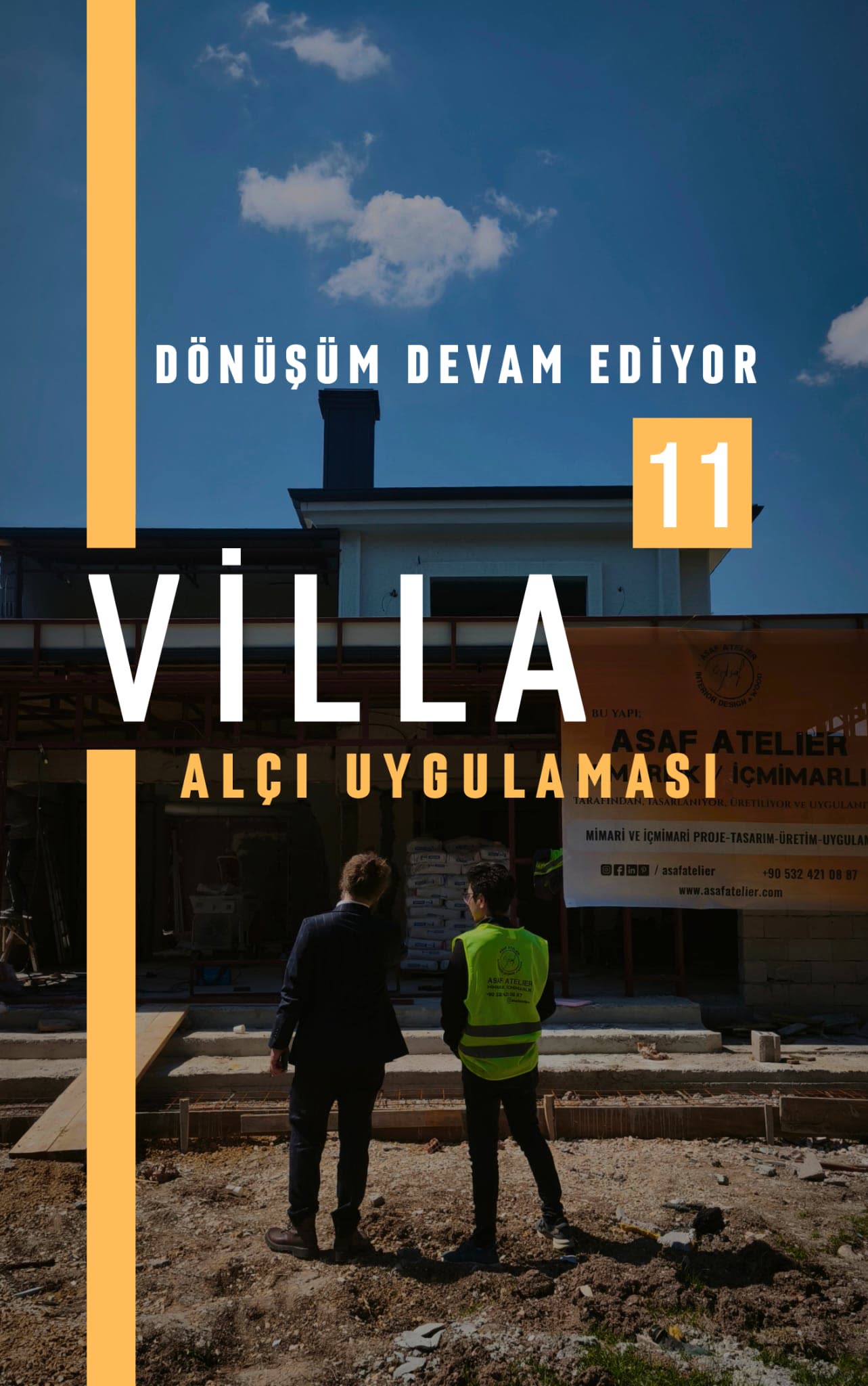 Asaf Atelier villa tadilatı — proje fotoğrafı 08