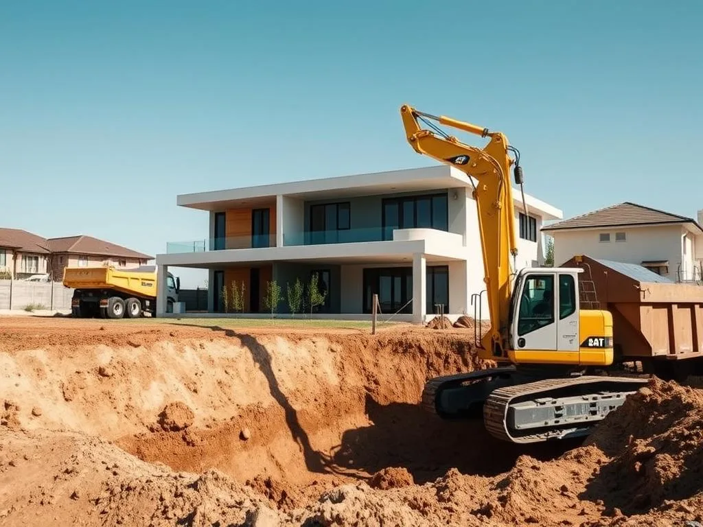 Villa İnşaatında Hafriyat İzni ve Döküm Süreci